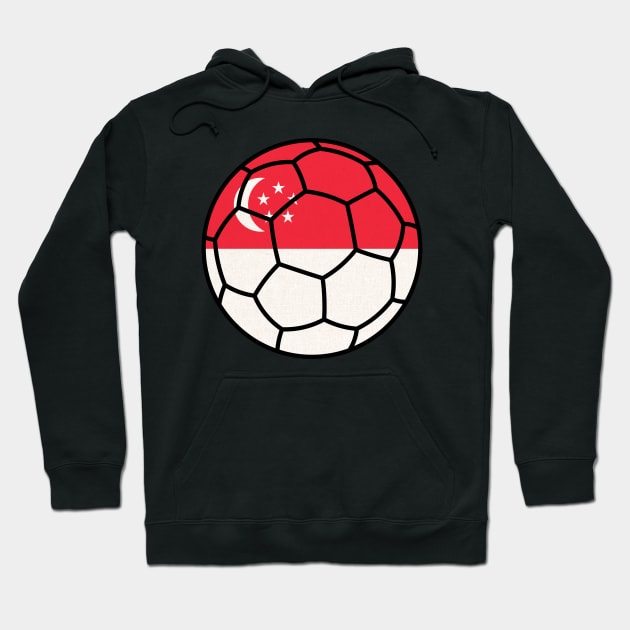 Singaporean Football Hoodie by Artomino